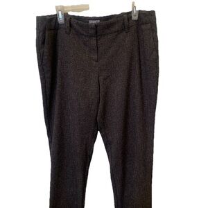 J Jill Tweeted Dark Gray Women's Dress Pants Sz 14P